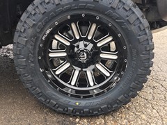 2019 Ford Raptor with Icon leveling kit and 20x10 Fuel Offroad Hardline wheels with 35 inch Nitto Trail Grappler tires