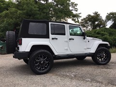 2017 Jeep Wrangler with 2 inch Teraflex lift kit with 20x9 XD 825 Buck wheels and 305/55/20 ProComp AT tires