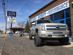 2011 Chevy Silverado 1500 with 6.5 inch Zone Offroad lift kit and 22x12 Moto Metal Razor wheels with 35x12.50x22 Atturo Trail Blade MT tires