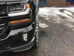 2015 Chevy Silverado 1500 with 3.5 inch Rough Country lift and 20x10 Fuel Offroad Turbo wheels and 33 inch Atturo Trail Blade MT tires