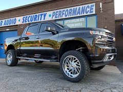 2019 Chevy 1500 , 6in. BDS lift, 20x10 Chrome Fuel Triton and 35x12.50x20 Nitto Ridge Grapplers