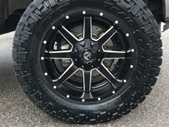 2014 Ford F-150 with 6 inch Zone Offroad lift kit and 20x10 Fuel Offroad Maverick wheels with 35 inch Nitto Trail Grappler tires