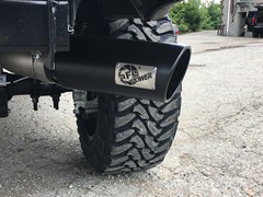 2017 Ford F-350 with a 6 inch Zone Offroad lift kit with Fox shocks and Steering Stabilizer with 22x12 Fuel Offroad Assault wheels and 37 inch Toyo Open Country MT tires with AFE 5 inch exhaust and BAK Industries MX tonneau cover