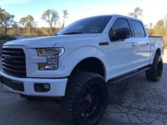 2017 f150 on a 7in. Ready Lift Kit, 24x11 Fuel Hostage, w/Toyo Open Country M/T 37x13.50x24