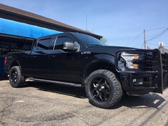 Ford F-150 with Bilstein 5100 struts and 20x9 Fuel Offroad Avenger wheels and 295/60/20 Nitto Ridge Grappler tires