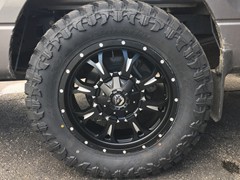 2014 Ford F-150 with Zone Offroad leveling kit and 20x10 Fuel Offroad Krank wheels with 35 inch Atturo Trail Blade MT tires