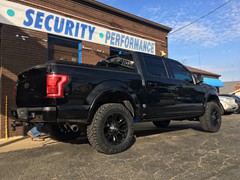 2016 Ford F-150 with a 4 inch BDS Suspension lift kit and 20x9 Fuel Offroad Vapor wheels with 35 inch Nitto Ridge Grappler tires.