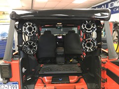 2017 Jeep Wrangler JK, 3in. Lift, 35x12.50x18’s, and a full Wet Sounds sound system