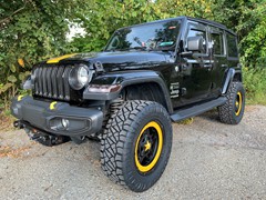 2018 JL , 3.5in Roughcountry lift, 20x9 -12 offset Rockstars,35x12.50x20 Nitto Ridge Grapplers 