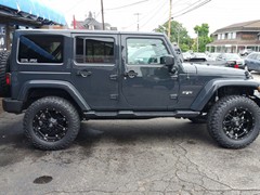 2016 Jeep Wrangler in for a 3 inch Zone Offroad lift kit with20x10 Fuel Offroad Hostage wheels and 35 inch Mastercraft MXT tires