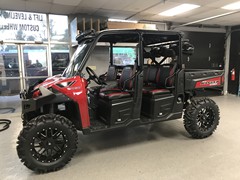 2014 Polaris Ranger Crew, 5in. Lift, 18in. MSA Bandit wheels, 32/10/18 Moto MTC tires, RoughCountry light Bars, Rigid Rock lights, full Wet Sounds and JL audio sound system