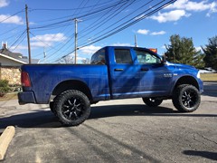 2017 Ram 1500 with 6 inch Rough Country Lift kit and 20x10 Moto Metal MO970 wheels and 35 inch Federal Couragia tires