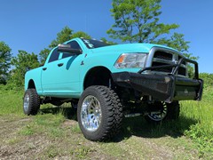 Ram 2500  with 6.5in Zoneoffroad lift, 22x12 American Force’s and 37x13.50x22 Radar R7 M/T’s