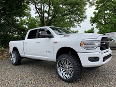 2019 Ram2500 , 2in. BDS leveling kit, 24x12 Tis 544’s in chrome, with 35x12.50x24 Fury M/T’s
