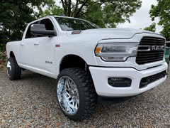2019 Ram2500 , 2in. BDS leveling kit, 24x12 Tis 544’s in chrome, with 35x12.50x24 Fury M/T’s